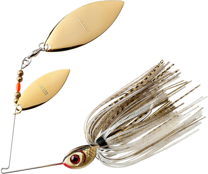 Booyah Double Willow Blade Spinnerbait - Gold Shiner