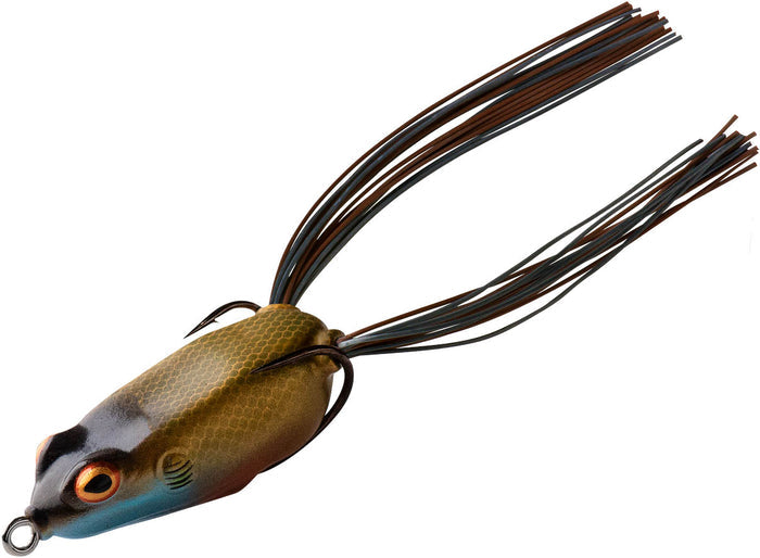 Booyah Pad Crasher Jr 2 inch Hollow Body Frog - Bluegill