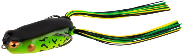 Booyah Poppin Pad Crasher Jr 2 inch Popping Frog - Firetiger