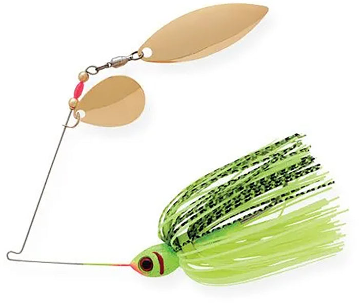 Booyah Tandem Blade Spinnerbait - Chartreuse Shad