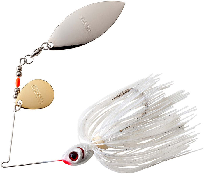 Booyah Tandem Blade Spinnerbait - Satin Silver