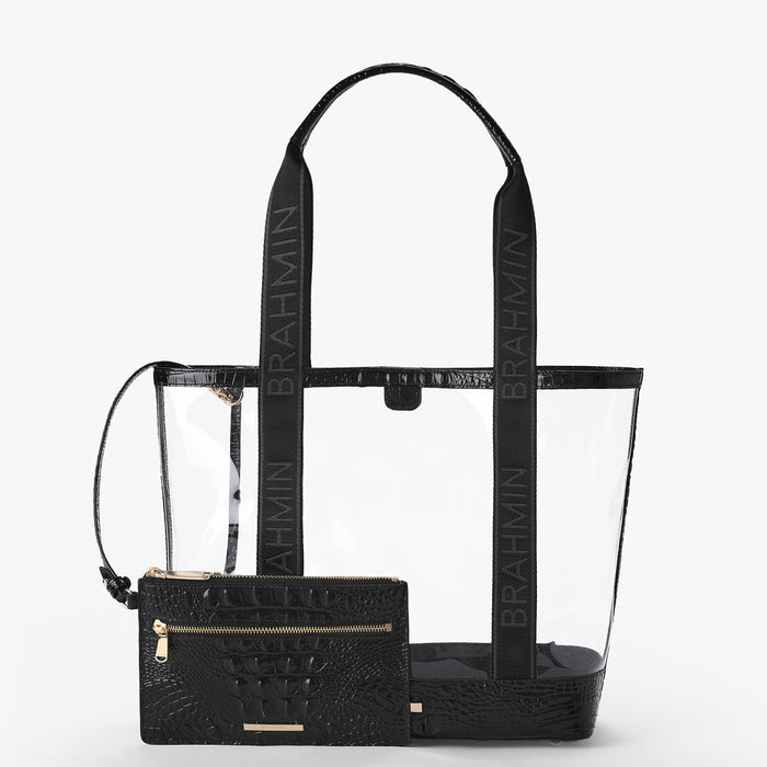 Black Seagate Brooke Tote Front View