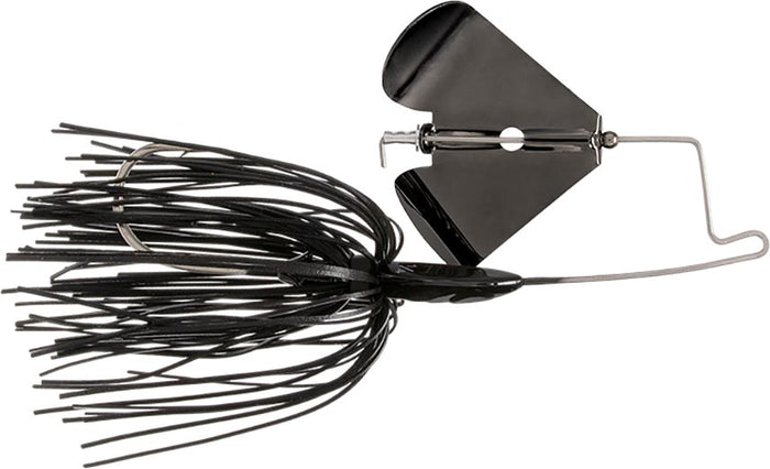 Buckeye Lures Buzzerk Buzzbait - Black W/Black Blade