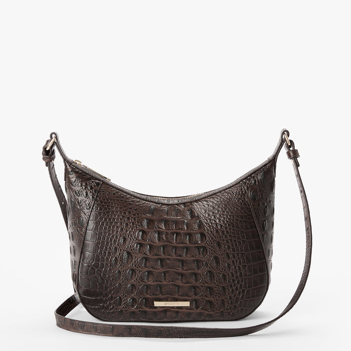 Chocolate Alden Road Corinne Front View with Strap
