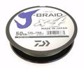 Daiwa J-Braid X4 Braided Line 150 Yards Dark Green 6 pound