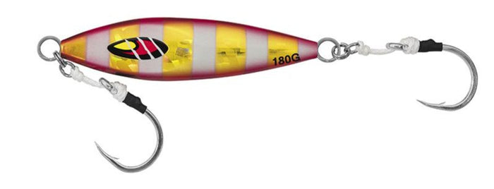 Daiwa Mr. Slow Jig - Zebra Red Gold