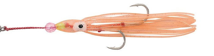Daiwa Rock Rover Jig Hoochie Replacement Skirt Natural - 4 1/2 inches - 2/0