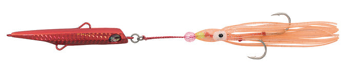 Daiwa Rock Rover Metal Jig w/ Hoochie - Red