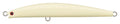 Daiwa Salt Pro Minnow Bullet Fast Sinking 2 1/8 oz. Rip Bait - Bone