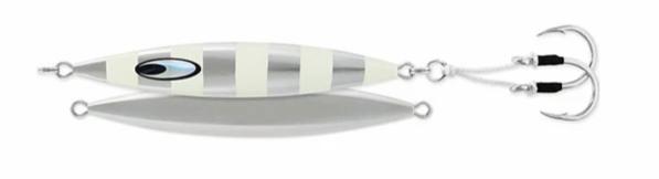 Daiwa Saltiga SK Light Slow Jigging Metal Jig - Zebra Glow