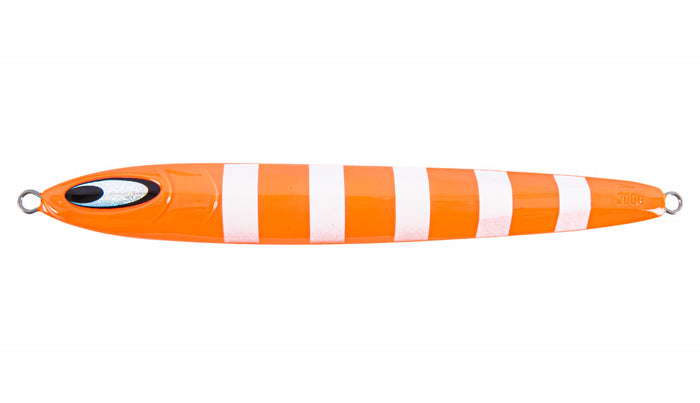 Daiwa SL Semi-Long Metal Jigs - Full Zebra Orange