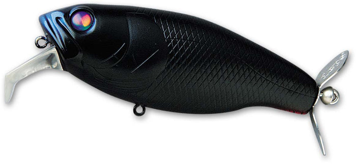 Deps Buzzjet Wakebait - 4 Inch - Jet Black