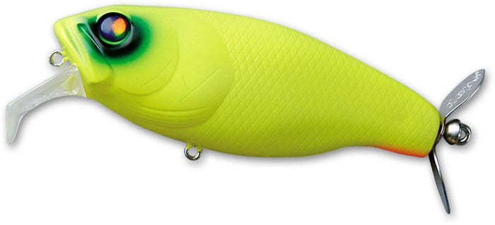 Deps Buzzjet Wakebait - 4 Inch - Matte Chartreuse