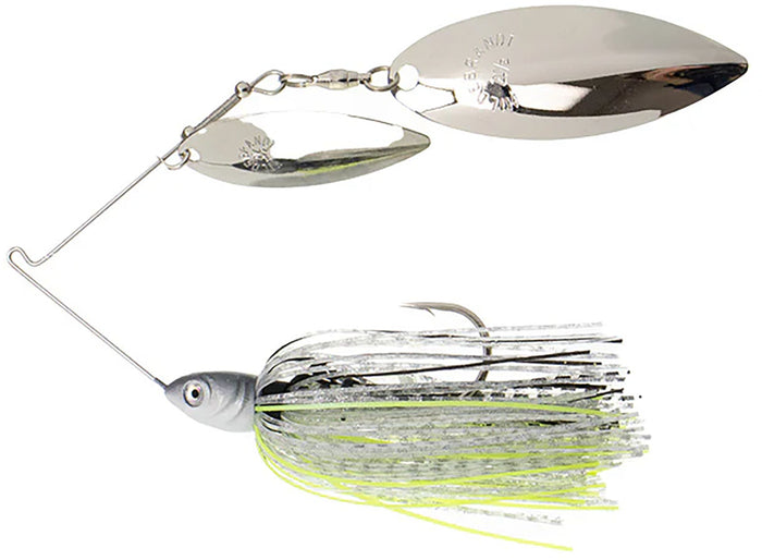 Dirty Jigs Compact Spinnerbait - Chartreuse Shad