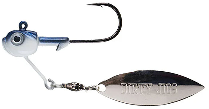 Dirty Jigs Tactical Bassin' Underspin - Blue Shad