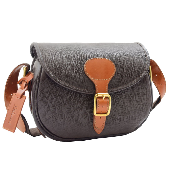 DR284 Cartridge Bag Genuine Brown/Tan Pouch 1