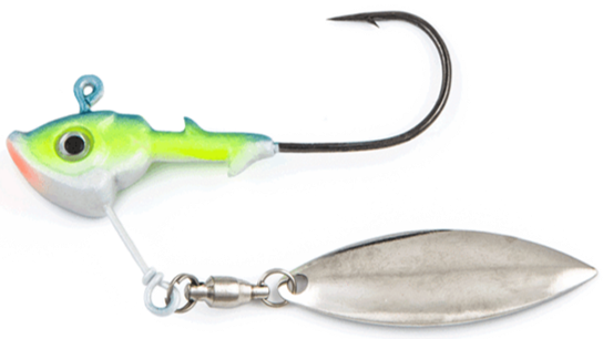 Fish Head Stand-Up Fish Head Spin - Sexy Shad