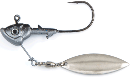 Fish Head Stand-Up Fish Head Spin - Smokin' Shad
