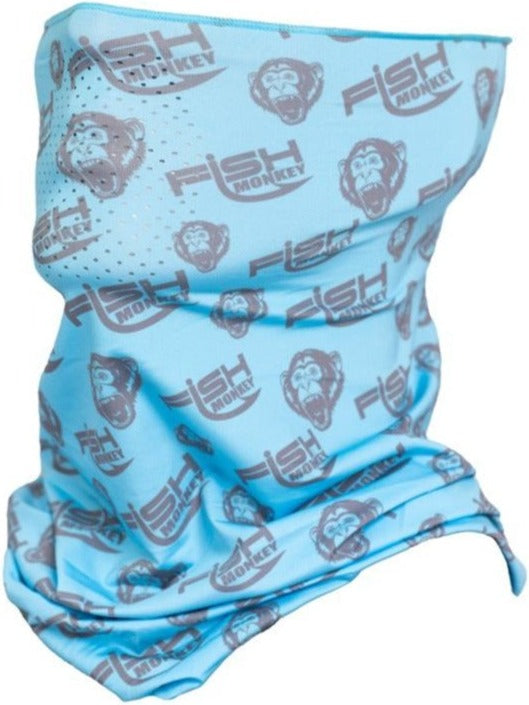 Fish Monkey Performance Face Guard - Lite Blue