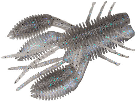 Geecrack Bellows Craw Soft Plastic - 3.5 Inch - Electric Shad V