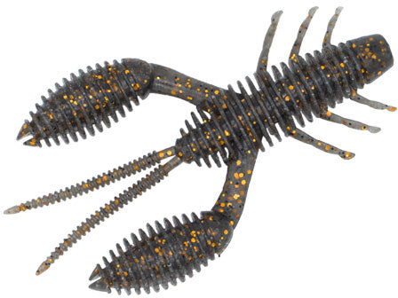 Geecrack Bellows Craw Soft Plastic - 3.5 Inch - Golden Shiner