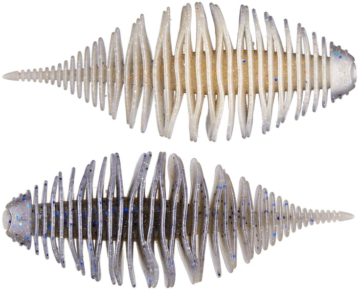 Geecrack Bellows Gill Soft Plastic Creature Bait - 2.8 Inch - Flash Gill