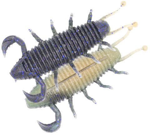 Geecrack Bugpee Soft Plastic Creature Bait - 2.2 Inch - Muddy Gill