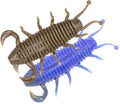 Geecrack Bugpee Soft Plastic Creature Bait - 3.5 Inch - Cobalt Blue Craw
