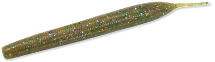 Geecrack Yam Stick Soft Plastic Stick Bait - 5.8 Inch - Green Pumpkin Candy Gill