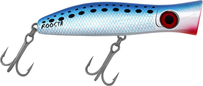Halco Roosta Popper 105 Topwater Popper - 4.1 Inch - Pilchard