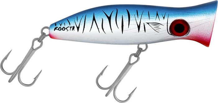 Halco Roosta Popper 80 Topwater Popper - 3.1 Inch - Baitfish