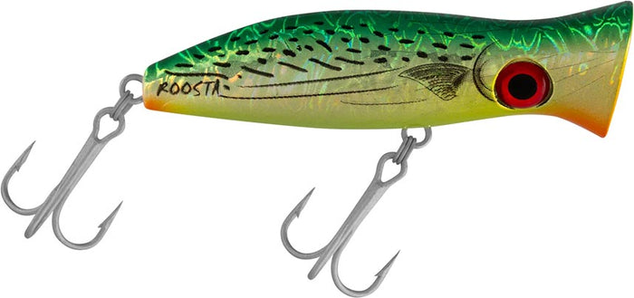 Halco Roosta Popper 80 Topwater Popper - 3.1 Inch - Bonito