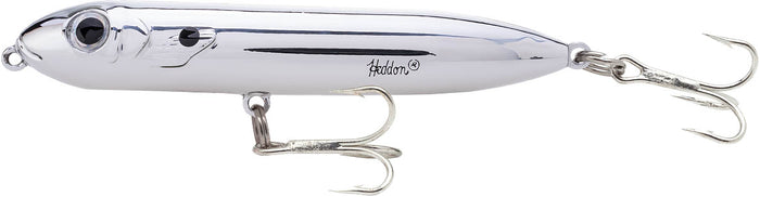 Heddon Super Spook XT Saltwater 5 inch Topwater Walker - Plug Nickel