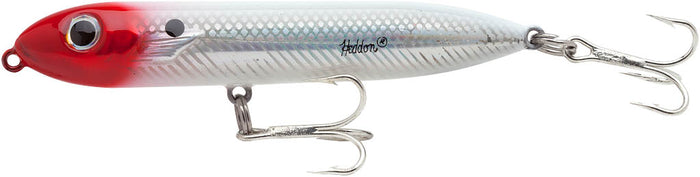 Heddon Super Spook XT Saltwater 5 inch Topwater Walker - Red Head Flash