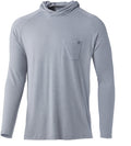 Huk Waypoint Tech Hoodie - Overcast Grey