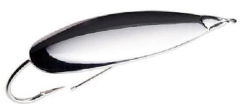 Johnson Silver Minnow Weedless Spoon Silver