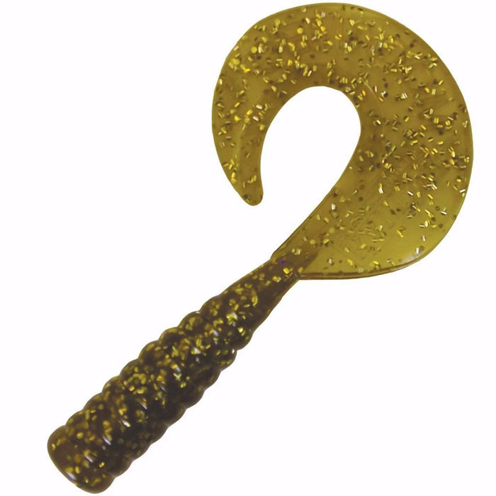 Kalin's Mogambo Grub 6 inch Soft Plastic Grub 10 pack - Rootbeer Flake