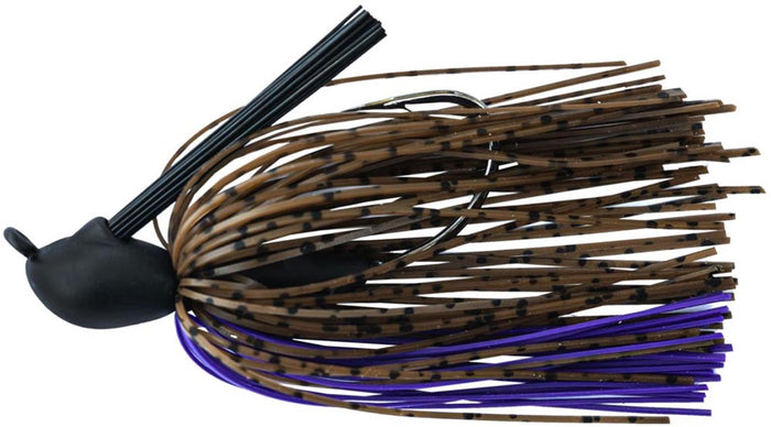 Keitech Lead Casting Jig - Brown & Purple