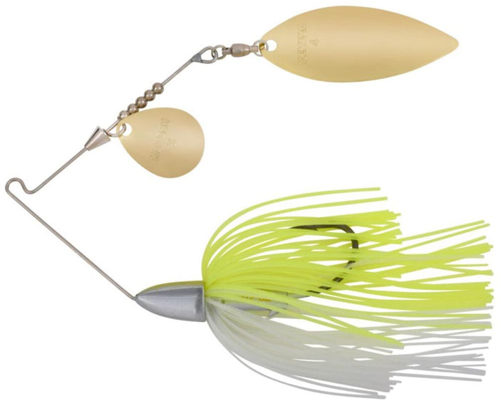 Keitech Tee-Bone Colorado Willow Spinnerbait - 1/2 oz Chartreuse Shad