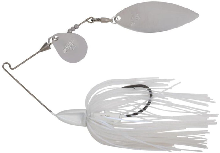 Keitech Tee-Bone Colorado Willow Spinnerbait - 1/2 oz - French Pearl