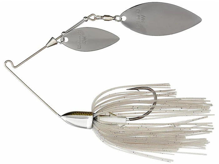 Keitech Tee-Bone Double Willow Spinnerbait - 1/2 oz - Smokin Shad