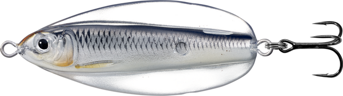 LIVETARGET Erratic Shiner Flutter Spoon - Glow/Black