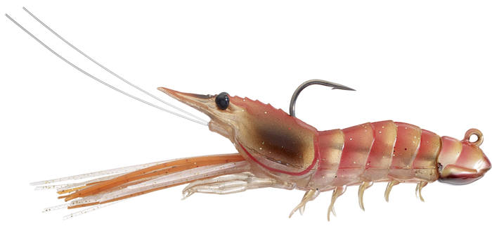 LIVETARGET Fleeing Shrimp Pink