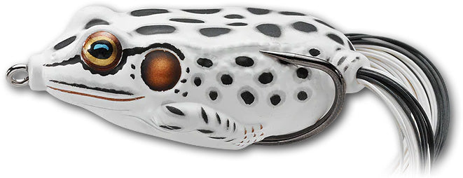 LIVETARGET Hollow Body Frog 45 / 55 / 65 - Albino/White