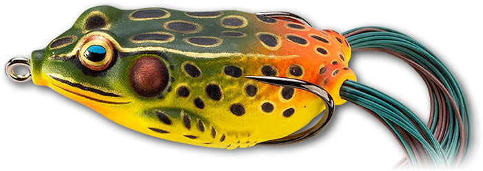 LIVETARGET Hollow Body Frog 45 / 55 / 65 - Emerald/Red