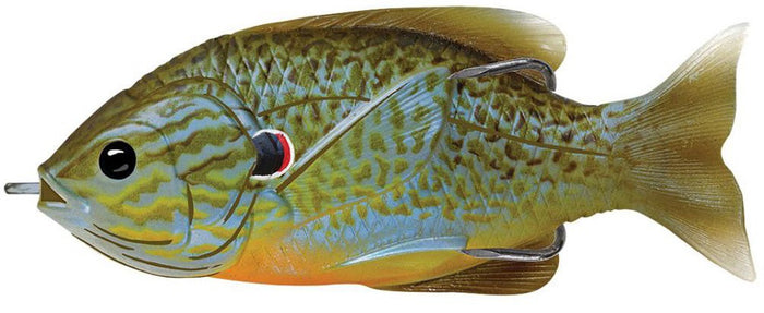 LIVETARGET Hollow Body Sunfish - Natural/Blue Pumpkinseed
