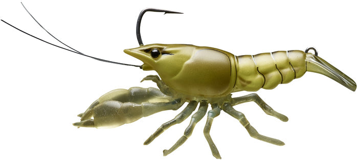 LIVETARGET Live Craw Finesse Bait - Moss Craw