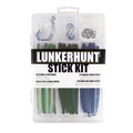 Lunkerhunt Assorted Wacky Rig 36-Piece Stickbait Kit
