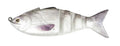 Lunkerhunt Gambit 4 1/2 inch Soft Body Swimbait - Ghost