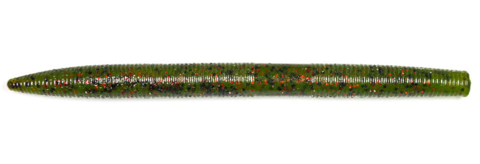 Lunkerhunt Lunker Sticks 5 inch Soft Plastic Stickbait 10 pack - Coffee Red Black Fleck